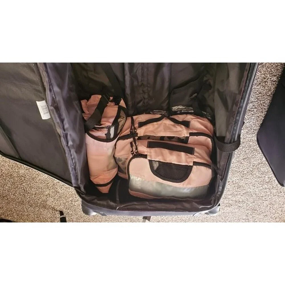 8 Set Packing Cubes for Travel Essentials,